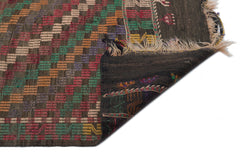 Girit Bej Çizgili Yün El Dokuma Halısı 158 x 290 Apex Unique