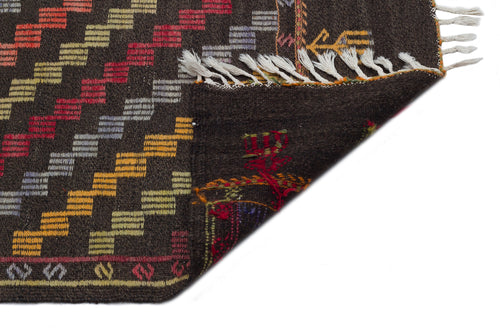 Girit Bej Çizgili Yün El Dokuma Halısı 181 x 266 Apex Unique