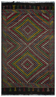 Girit Bej Çizgili Yün El Dokuma Halısı 198 x 335 Apex Unique