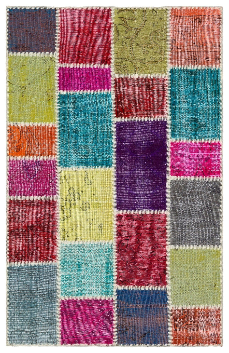 Bej Modern Yün Halı 118x185