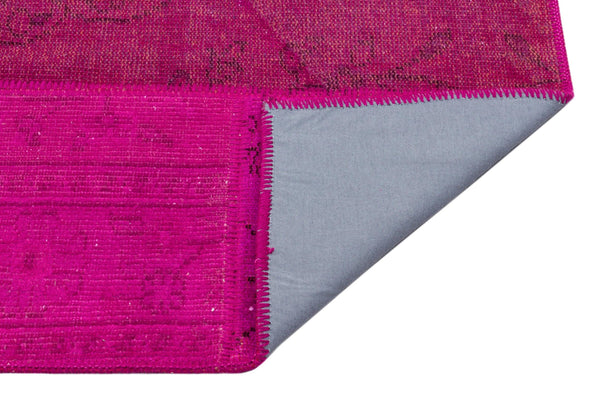Pembe Anadolu Bohem Eskitme Yün Halı 162x230 - Özel Seri