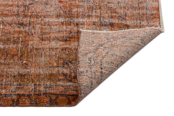 Antrasit Gri Anadolu Eskitme Geometrik Yün Halı 170x294 - Özel Seri