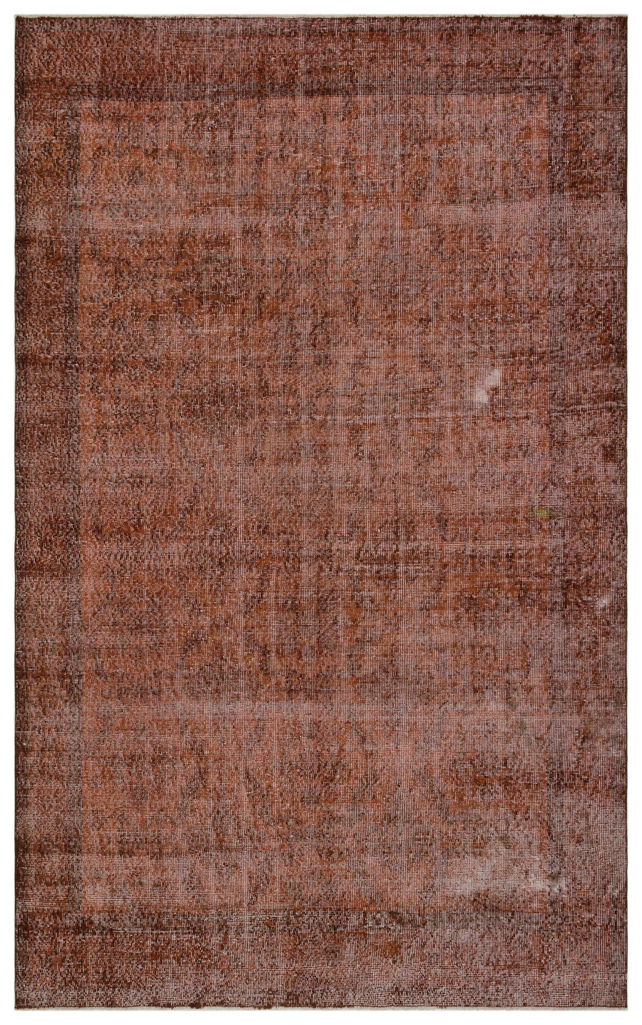 Kiremit Krem Anadolu Vintage Stil Yün Halı 199x321 - Özel Seri