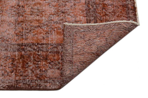 Kiremit Krem Anadolu Vintage Stil Yün Halı 199x321 - Özel Seri