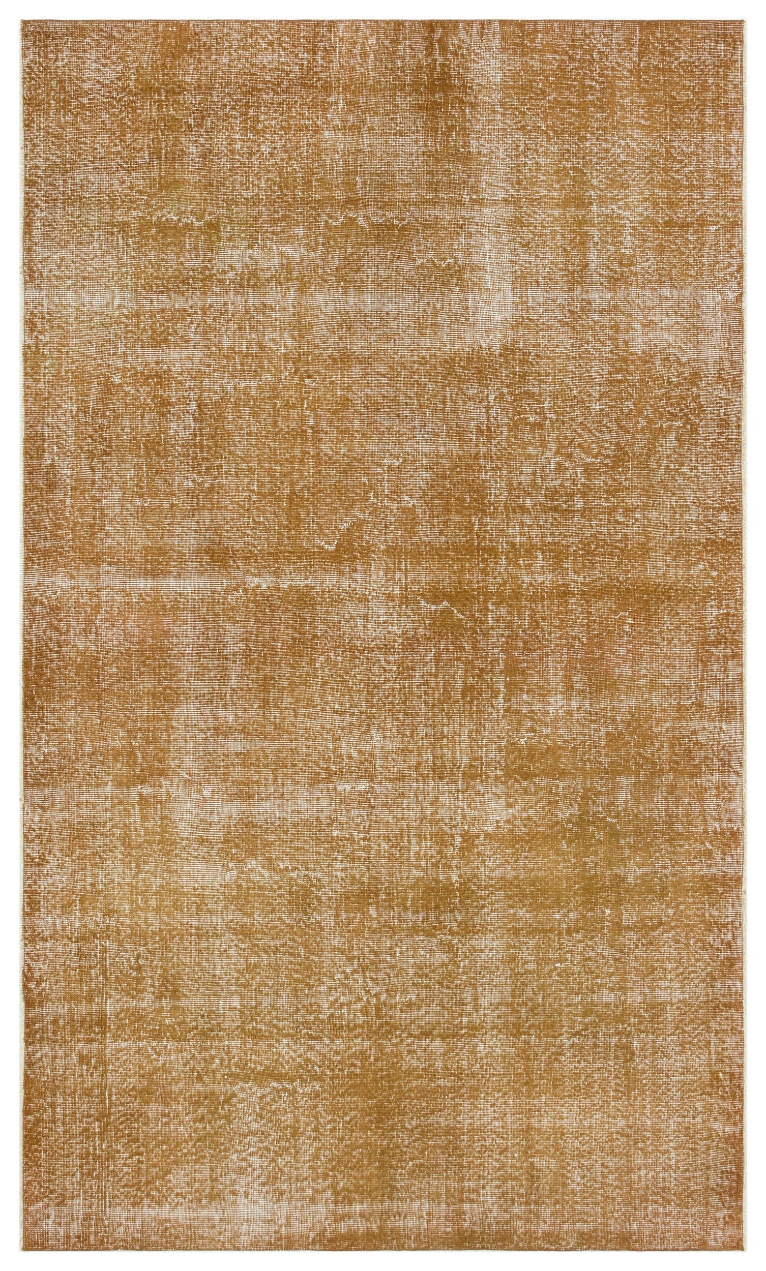 Atina Kahverengi Eskitme Yün El Dokuma Halısı 176 x 290 Apex Unique