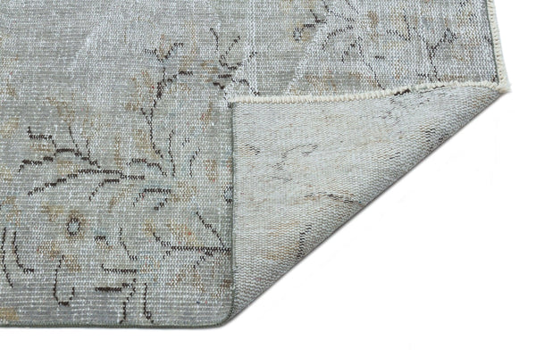 Gri Anadolu Geometrik Klasik Yün Halı 171x294 - Özel Seri