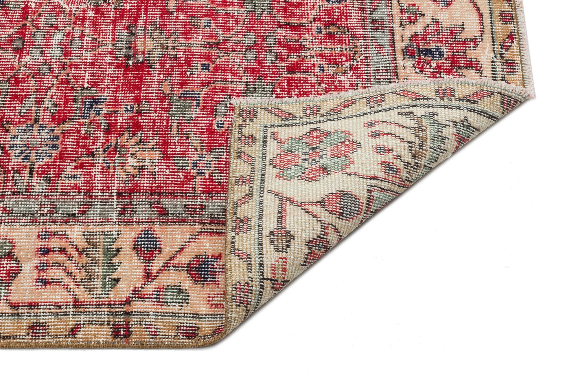 Atina Bej Eskitme Yün El Dokuma Halısı 166 x 276 Apex Unique