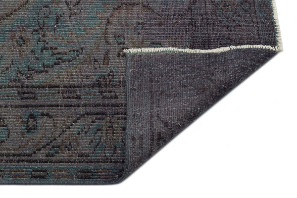 Gri Anadolu Geometrik Klasik Yün Halı 180x295 - Özel Seri