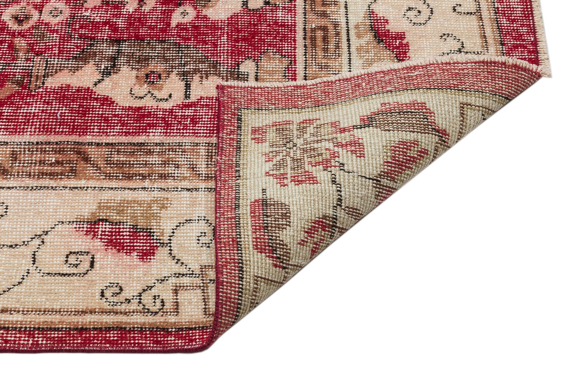 Atina Bej Eskitme Yün El Dokuma Halısı 201 x 315 Apex Unique