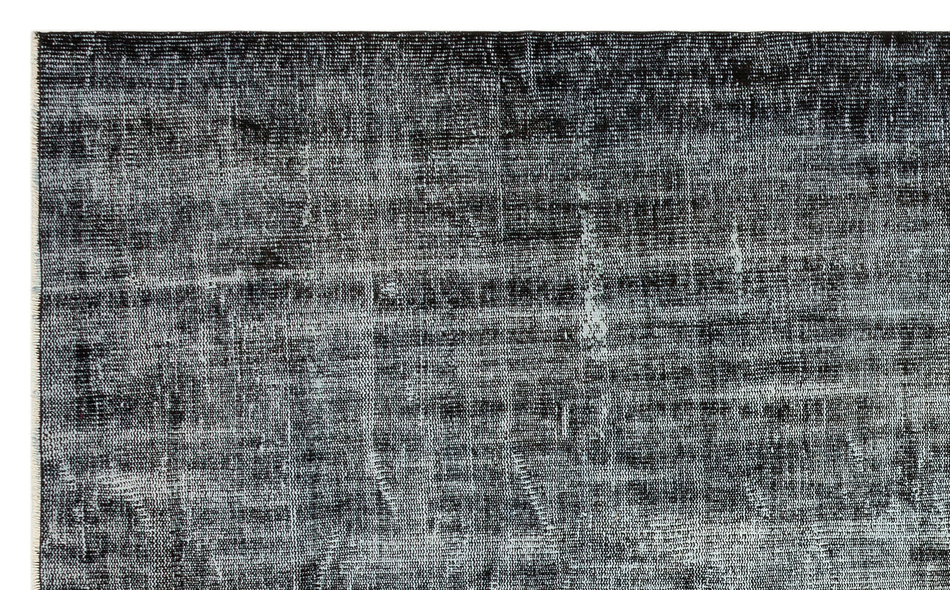 Atina Siyah Eskitme Yün El Dokuma Halısı 167 x 274 Apex Unique