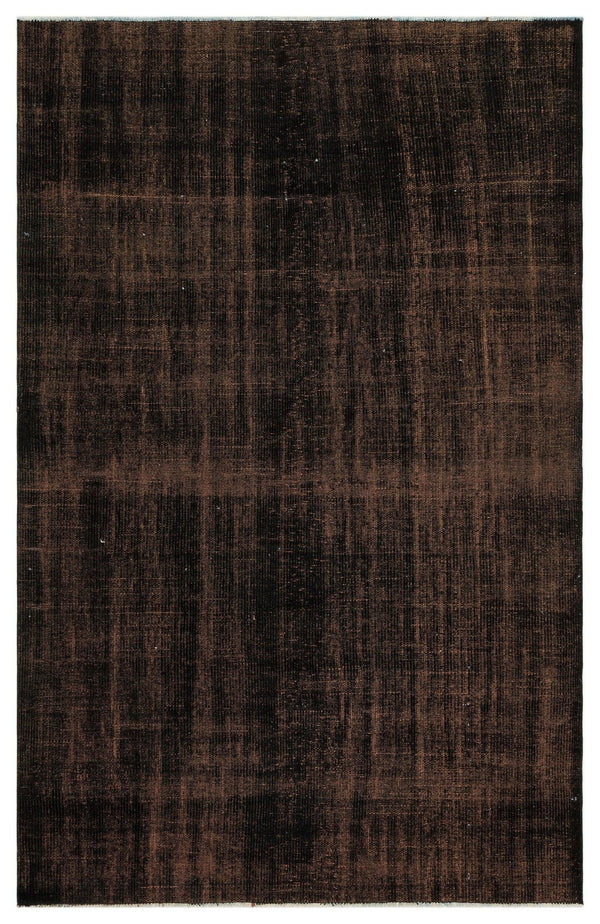 Siyah Anadolu Modern Yün Halı 155x237 - Özel Seri