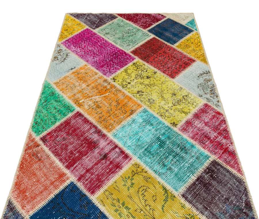 Bej Anadolu Modern Yün Halı 122x186 - Özel Seri