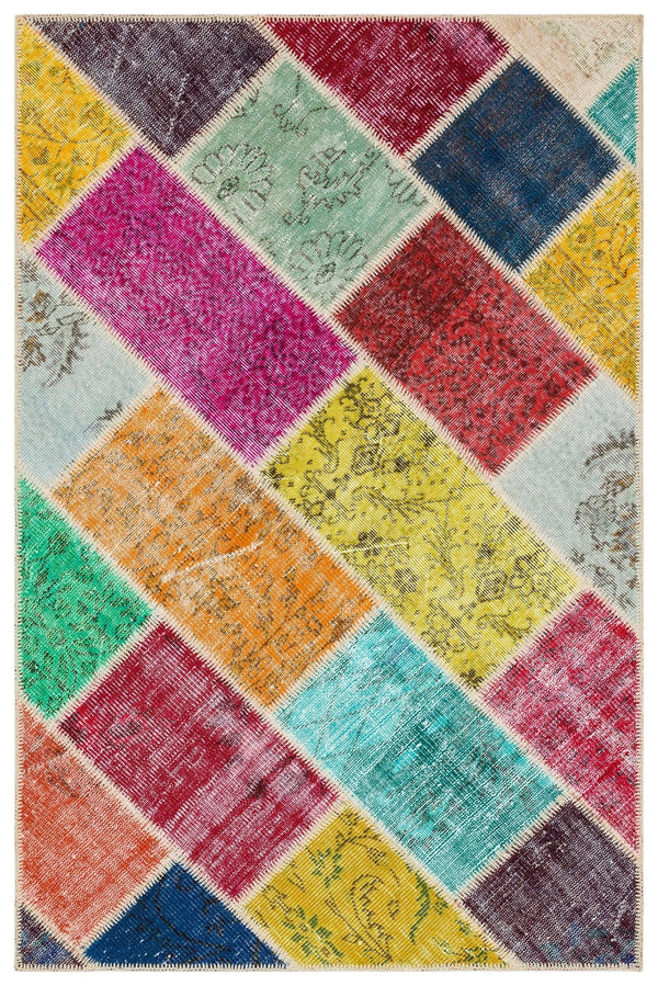 Bej Anadolu Modern Yün Halı 122x186 - Özel Seri