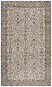 Atina Bej Eskitme Yün El Dokuma Halısı 175 x 297 Apex Unique