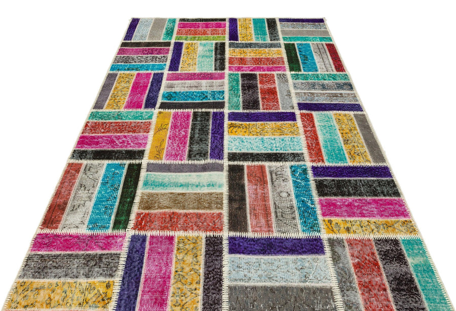 Bej Anadolu Modern Yün Halı 163x244 - Özel Seri