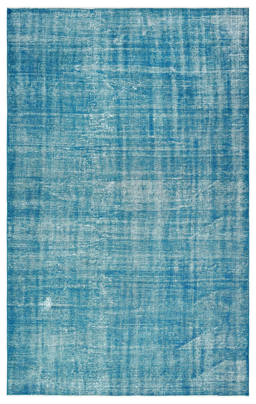 Moderner Teppich mit abstraktem Muster in Blau 161x256 cm – im Flur