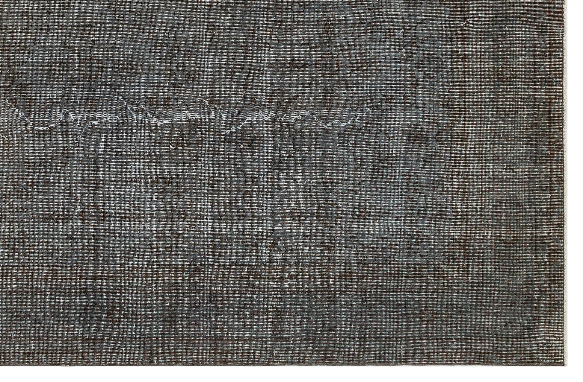 Atina Gri Eskitme Yün El Dokuma Halısı 219 x 330 Apex Unique