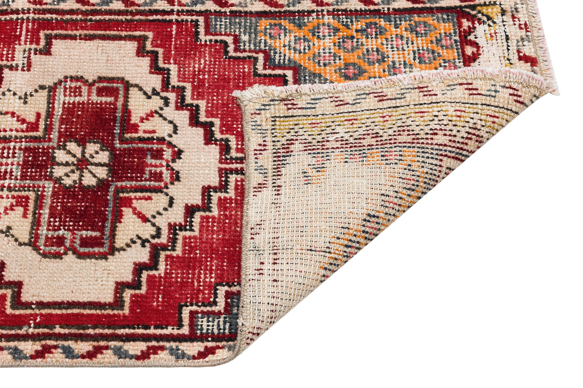 Kavala Kırmızı Klasik Yün El Dokuma Halısı 043 x 090 Apex Unique