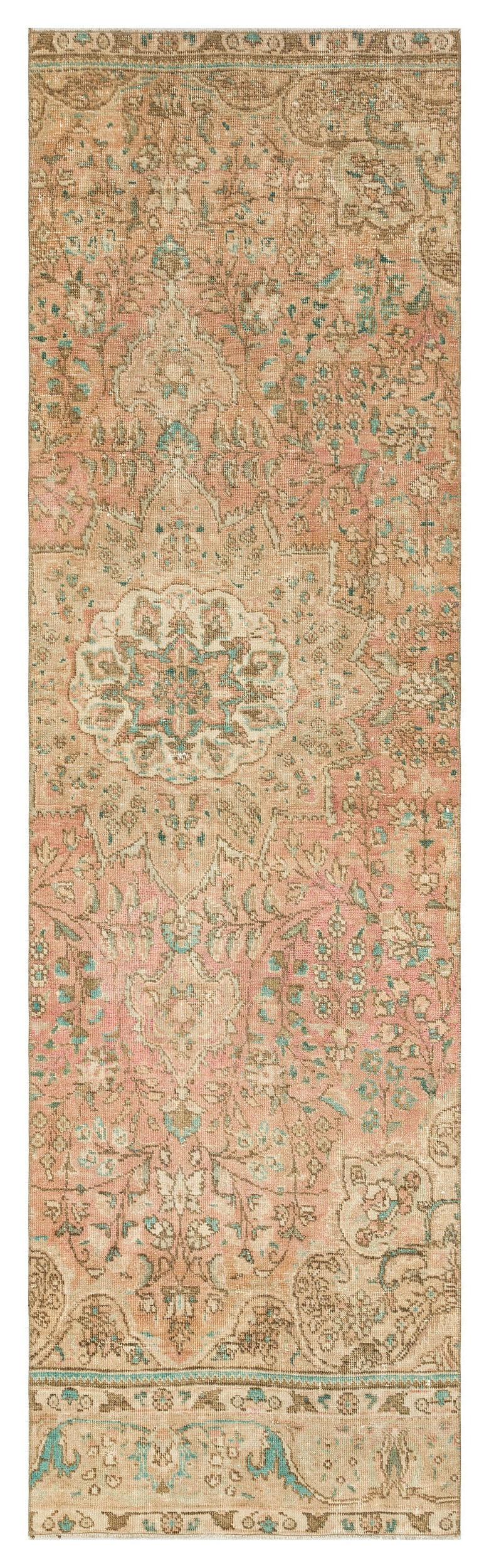 Epir Bej Eskitme Yün El Dokuma Halısı 083 x 276 Apex Unique