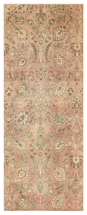 Epir Bej Eskitme Yün El Dokuma Halısı 110 x 276 Apex Unique