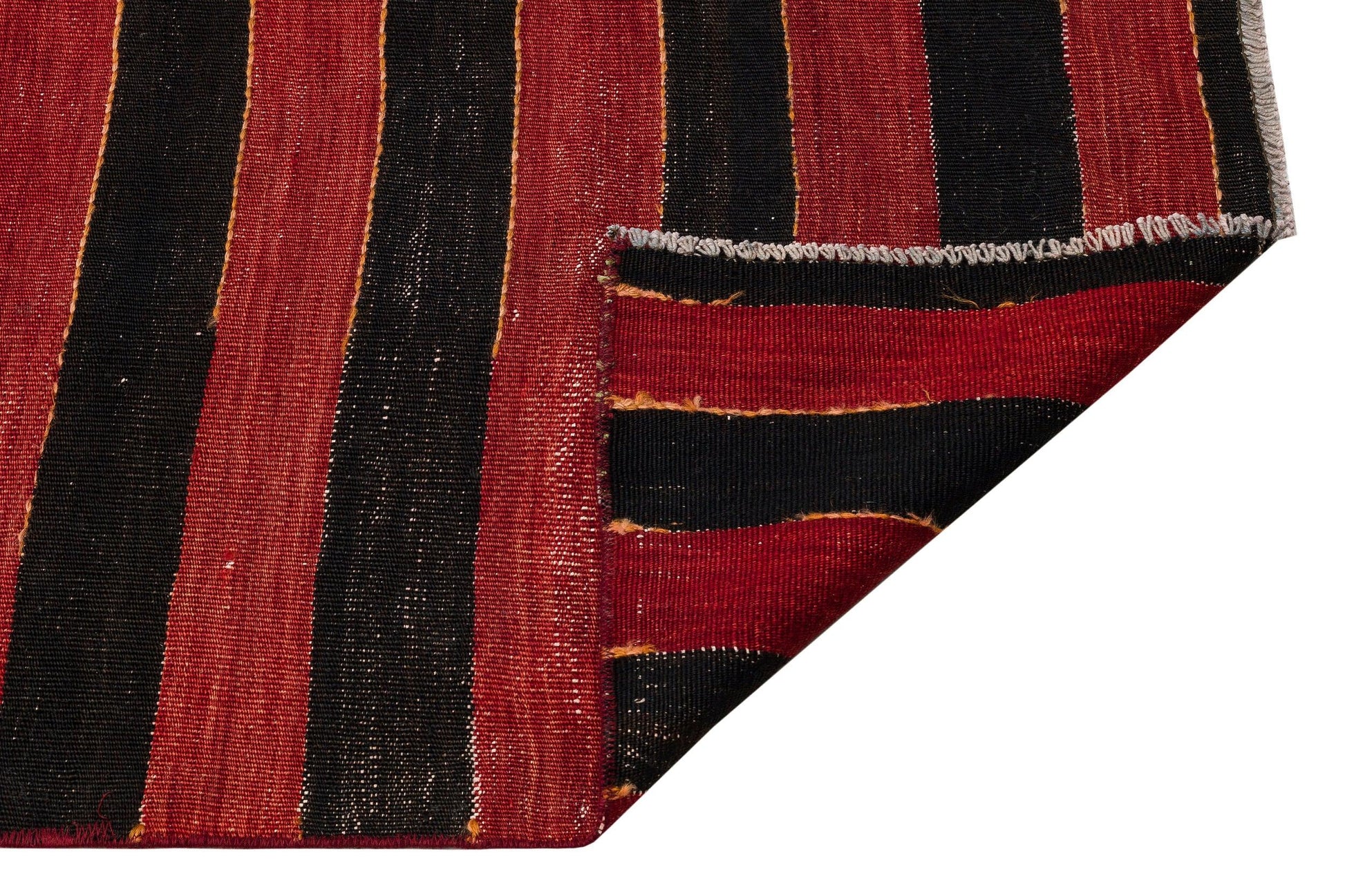 Kırmızı Bohem Modern Yün Halı 77x446