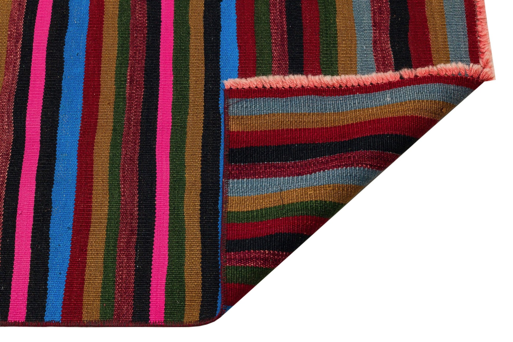 Kırmızı Anadolu Bohem Modern Yün Halı 80x341 - Özel Seri