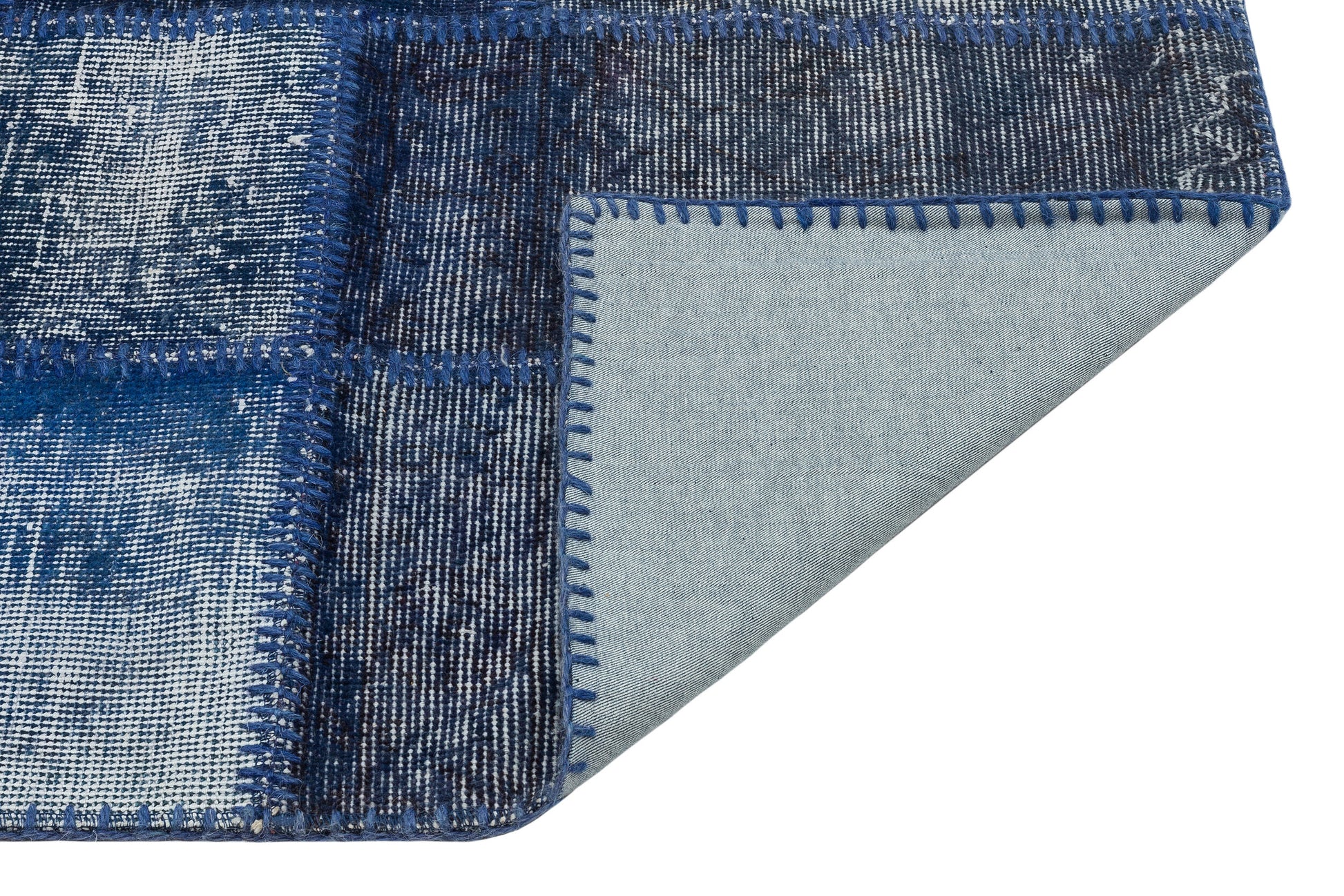 Iskece Siyah Eskitme Yün El Dokuma Halısı 080 x 150 Apex Unique