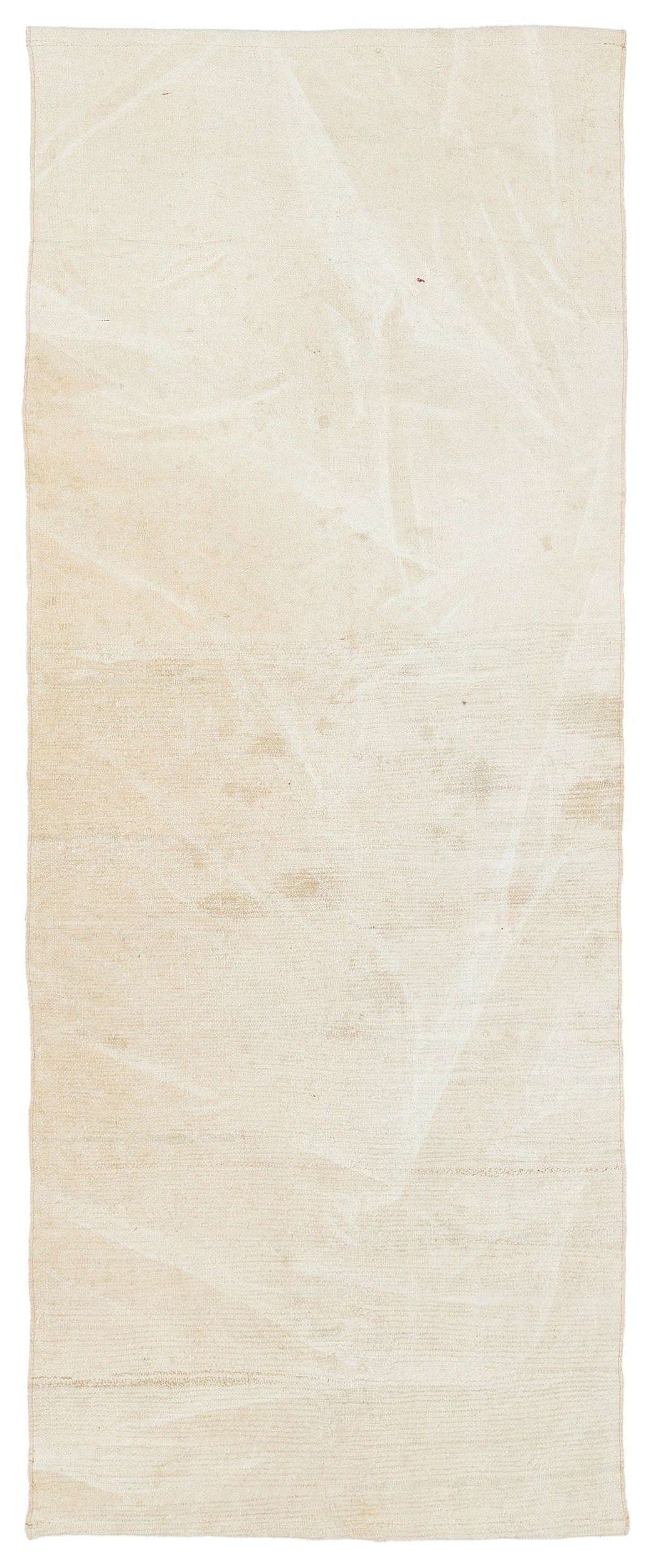 Girit Bej Çizgili Yün El Dokuma Halısı 083 x 208 Apex Unique