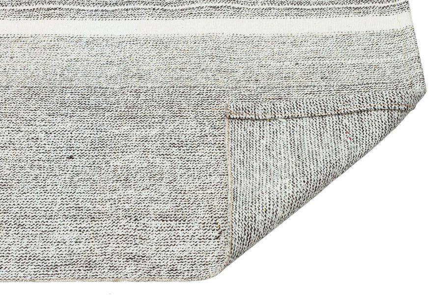 Bej Anadolu Bohem Geometrik Yün Halı 65x222 - Özel Seri