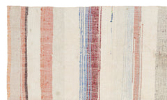 Girit Bej Çizgili Yün El Dokuma Halısı 156 x 264 Apex Unique