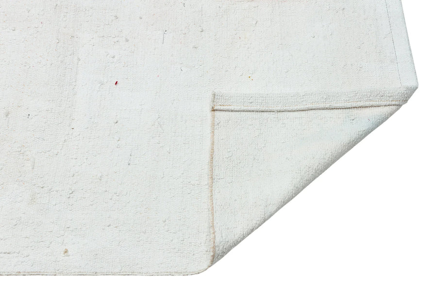 Bej Dokulu Yün Halı 106x251