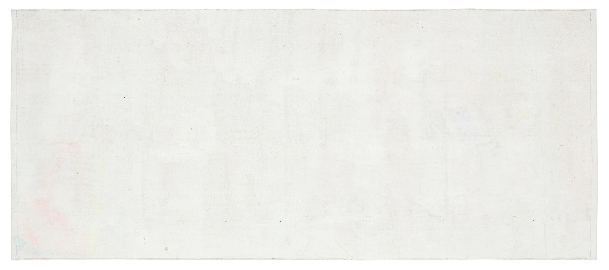 Girit Bej Çizgili Yün El Dokuma Halısı 106 x 251 Apex Unique