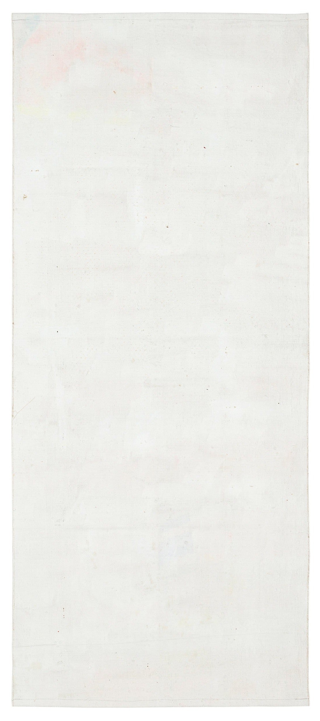 Girit Bej Çizgili Yün El Dokuma Halısı 106 x 251 Apex Unique