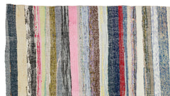 Girit Bej Çizgili Yün El Dokuma Halısı 178 x 314 Apex Unique