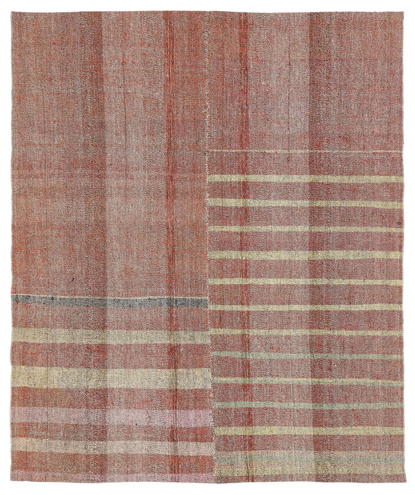 Bej Anadolu Bohem Modern Yün Halı 185x222 - Özel Seri