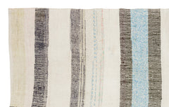 Girit Bej Çizgili Yün El Dokuma Halısı 167 x 268 Apex Unique