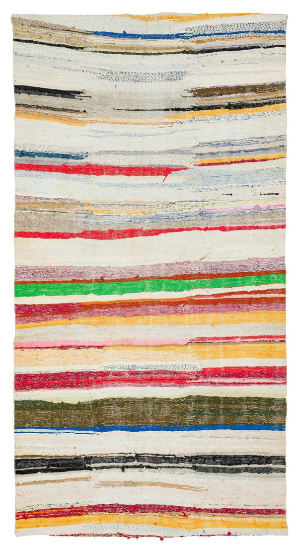 Bej Bohem Modern Yün Halı 155x295