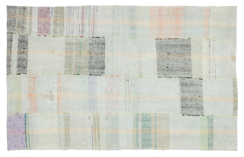 Girit Bej Çizgili Yün El Dokuma Halısı 170 x 280 Apex Unique