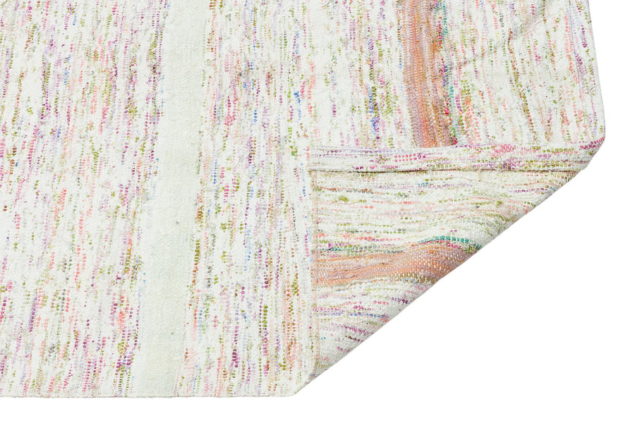 Bej Bohem Modern Yün Halı 84x336
