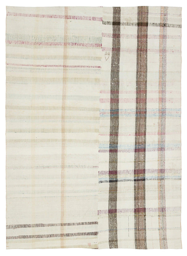 Bej Anadolu Bohem Modern Yün Halı 179x245 - Özel Seri