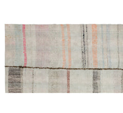 Girit Bej Çizgili Yün El Dokuma Halısı 156 x 266 Apex Unique