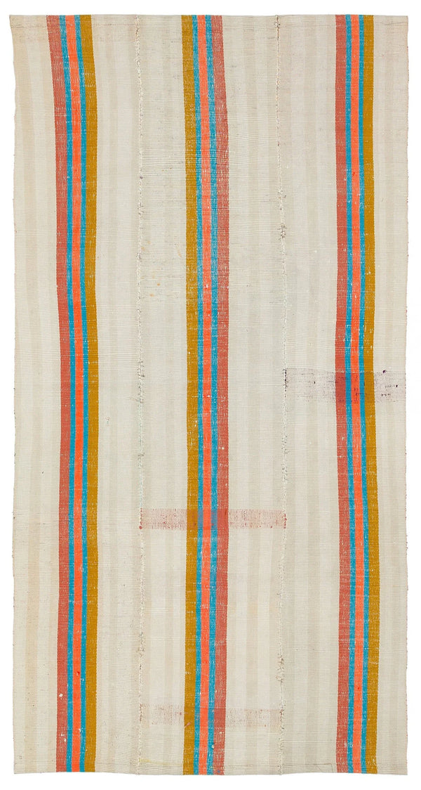 Bej Anadolu Bohem Modern Yün Halı 127x245 - Özel Seri