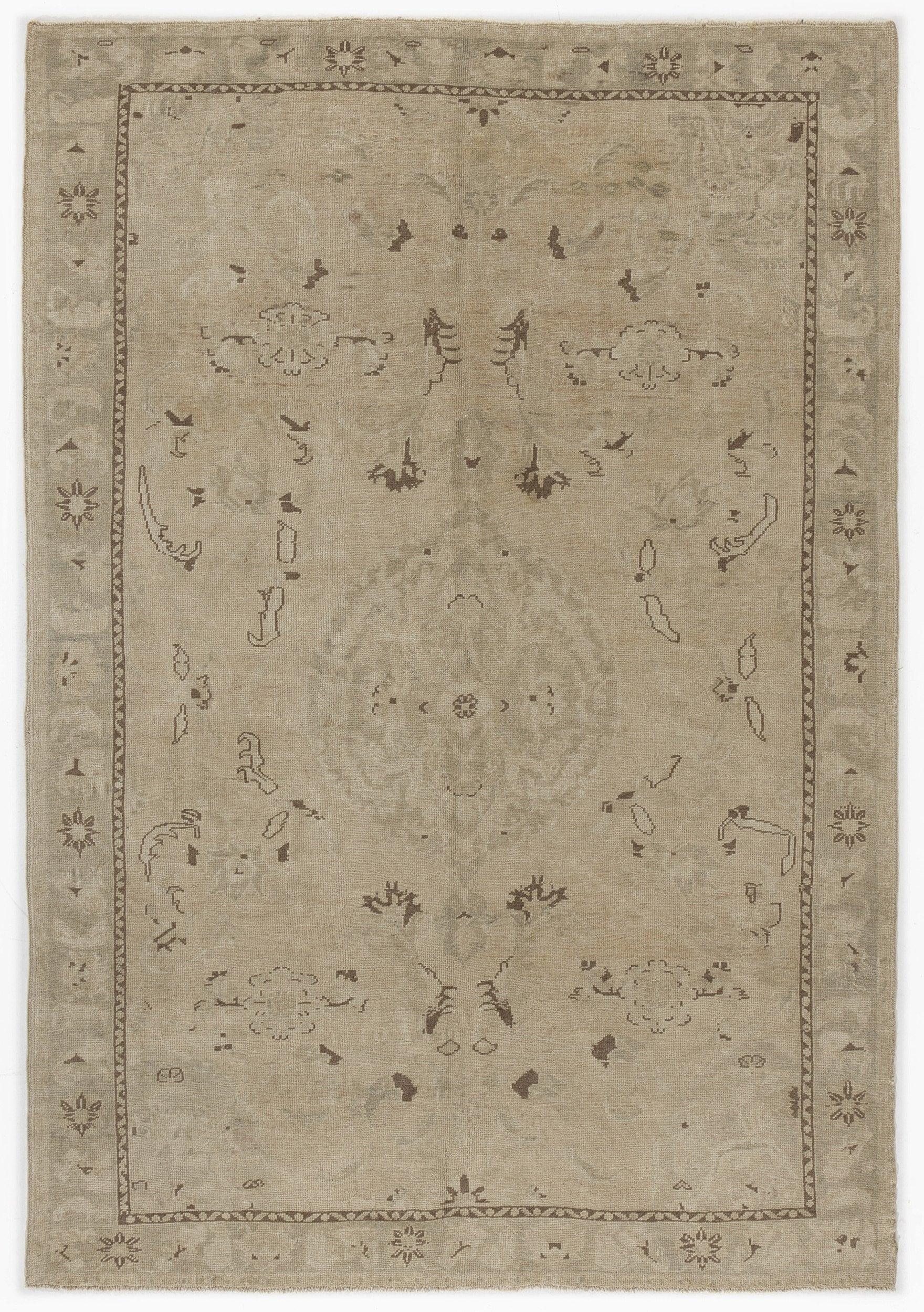Kırmızı Anadolu Çiçekli Yün Halı 170x246 - Özel Seri