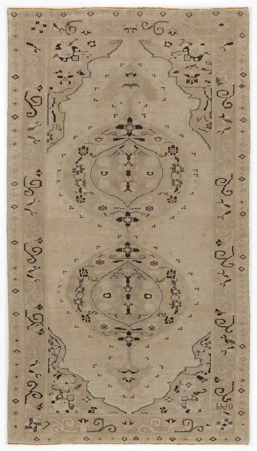 Kırmızı Anadolu Bohem Yün Halı 160x285 - Özel Seri