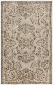 Atina Bej Eskitme Yün El Dokuma Halısı 161 x 266 Apex Unique