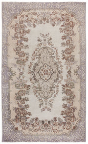 Atina Bej Eskitme Yün El Dokuma Halısı 171 x 287 Apex Unique