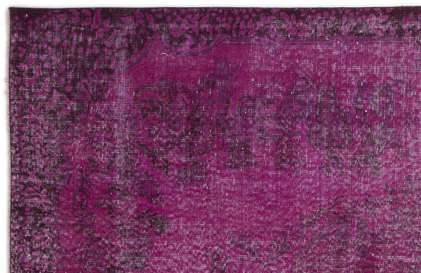 Pembe Anadolu Eskitme Klasik Yün Halı 172x277 - Özel Seri