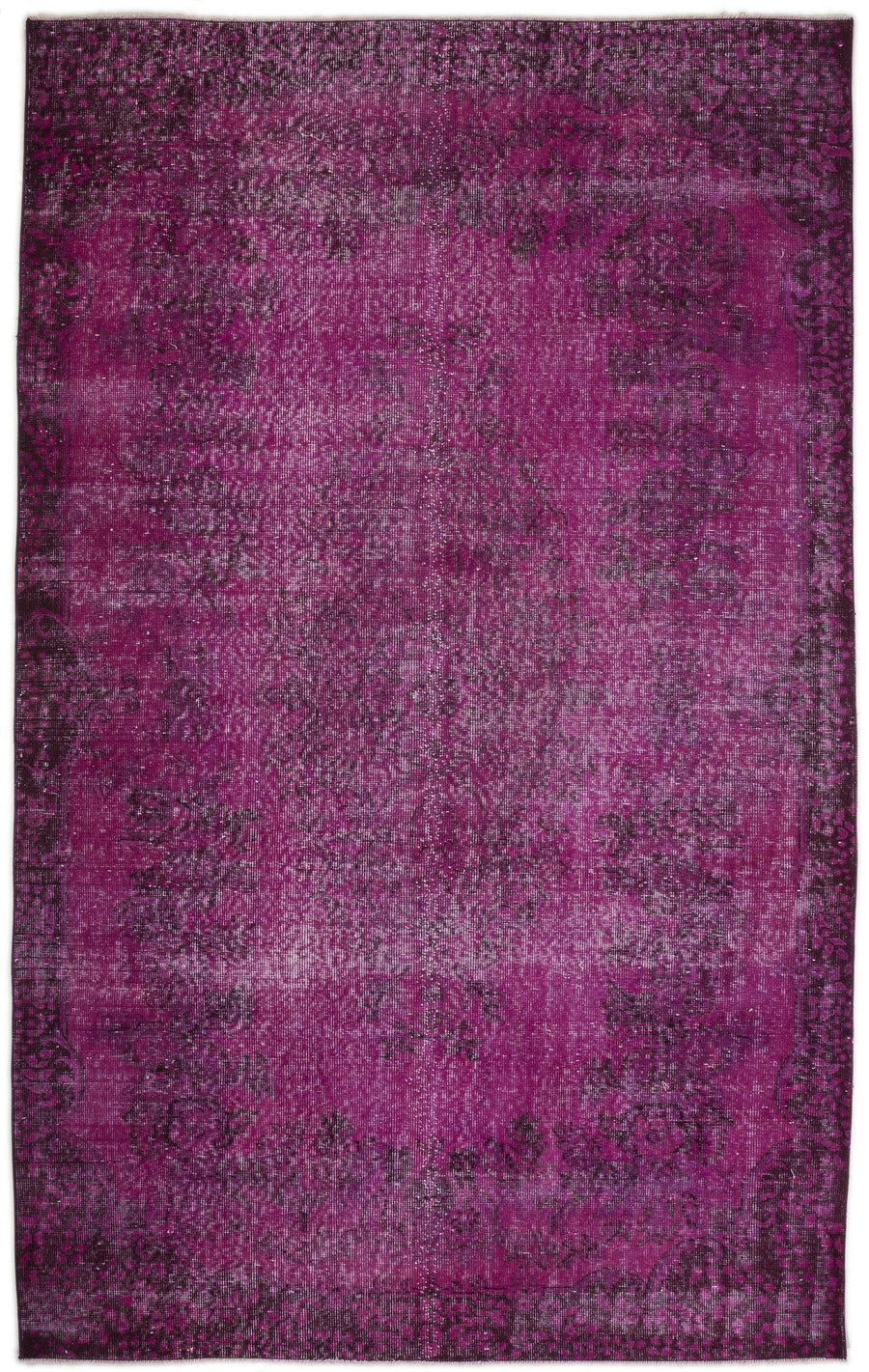 Pembe Anadolu Eskitme Klasik Yün Halı 172x277 - Özel Seri