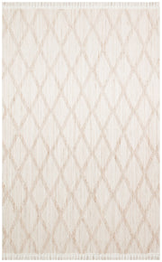 Marano di Napoli Bej Geometrik Hav Toz Vermez Modern Örgü Dokuma Makine Halısı Eko