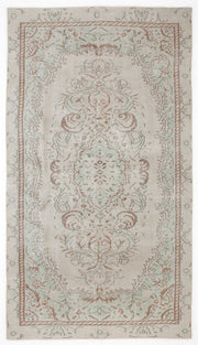 Atina Bej Eskitme Yün El Dokuma Halısı 158 x 286 Apex Unique